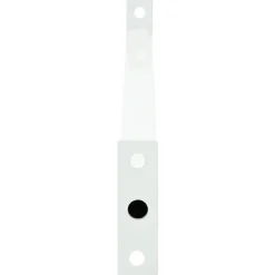 vidaXL Verstelbare raamveiligheidsbalk Wit 710 -1200 mm Staal