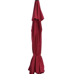 vidaXL Vervangingsdoek voor parasol 515 cm bordeauxrood