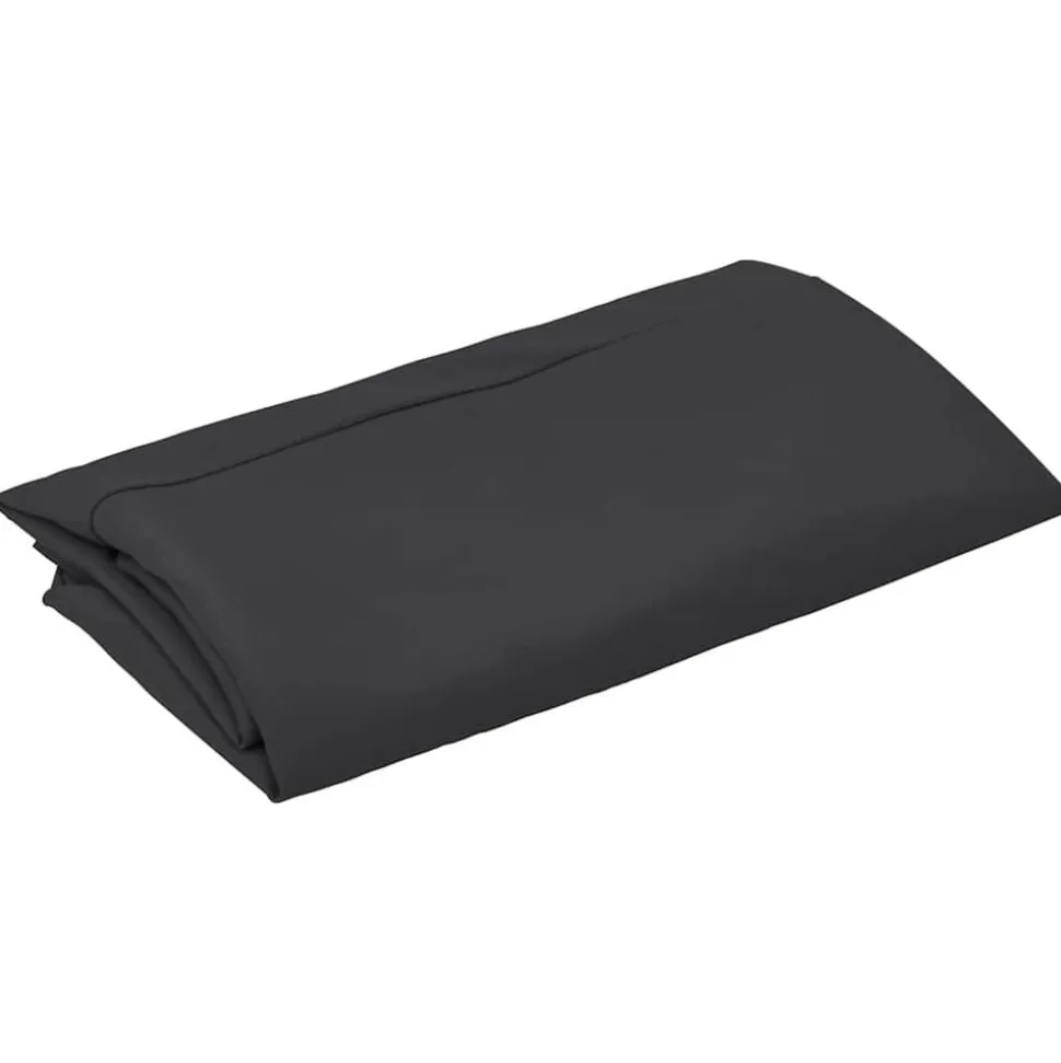 vidaXL Vervangingsdoek voor parasol 300 cm zwart
