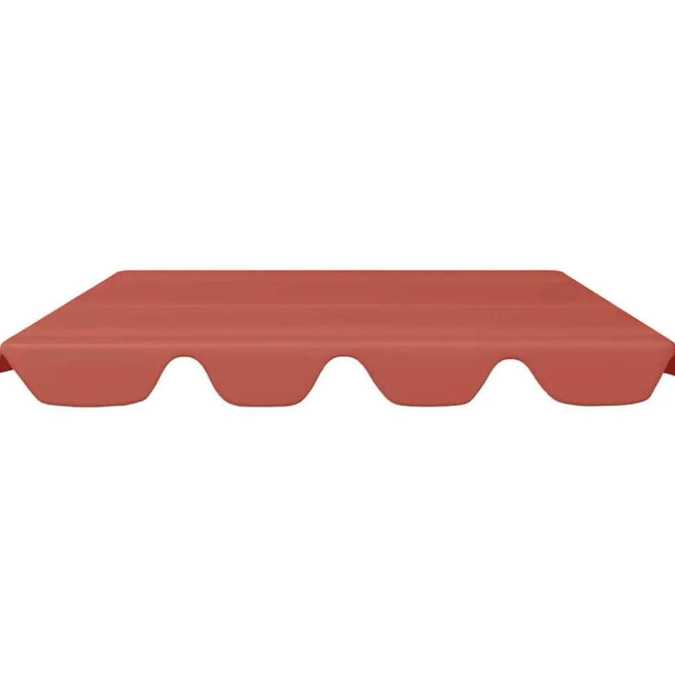 vidaXL Vervangingsluifel schommelbank 188/168x145/110 cm terracotta