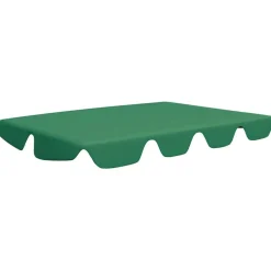 vidaXL Vervangingsluifel voor schommelbank 188/168x145/110 cm groen