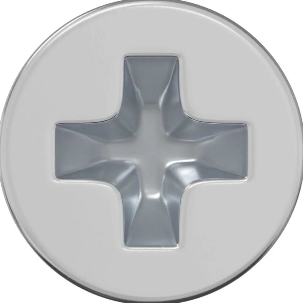 vidaXL Verzonken schroeven 2 pcs Zilver M4 x 6 mm Staal