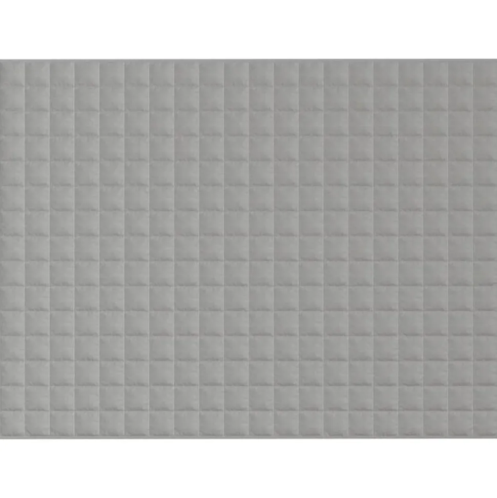 vidaXL Verzwaringsdeken 150x200 cm 11 kg stof grijs