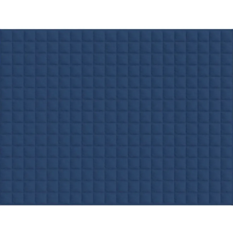 vidaXL Verzwaringsdeken 150x200 cm 11 kg stof blauw