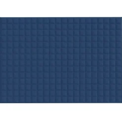 vidaXL Verzwaringsdeken 138x200 cm 6 kg stof blauw