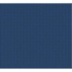 vidaXL Verzwaringsdeken 220x235 cm 15 kg stof blauw
