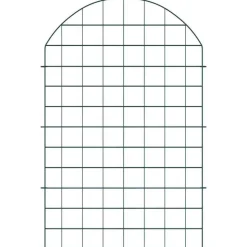 vidaXL Vijverhekken Set 8 pcs Groen 50 x 80 cm Staal