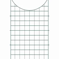 vidaXL Vijverhekken Set 8 pcs Groen 50 x 80 cm Staal