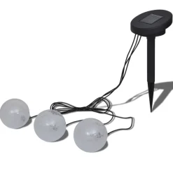 vidaXL Vijververlichting drijvende bollen LED