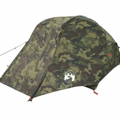 vidaXL Vistent 3-persoons camouflage waterdicht