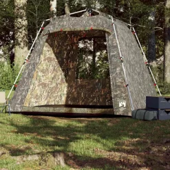 vidaXL Vistent 4-persoons snelontgrendeling camouflage