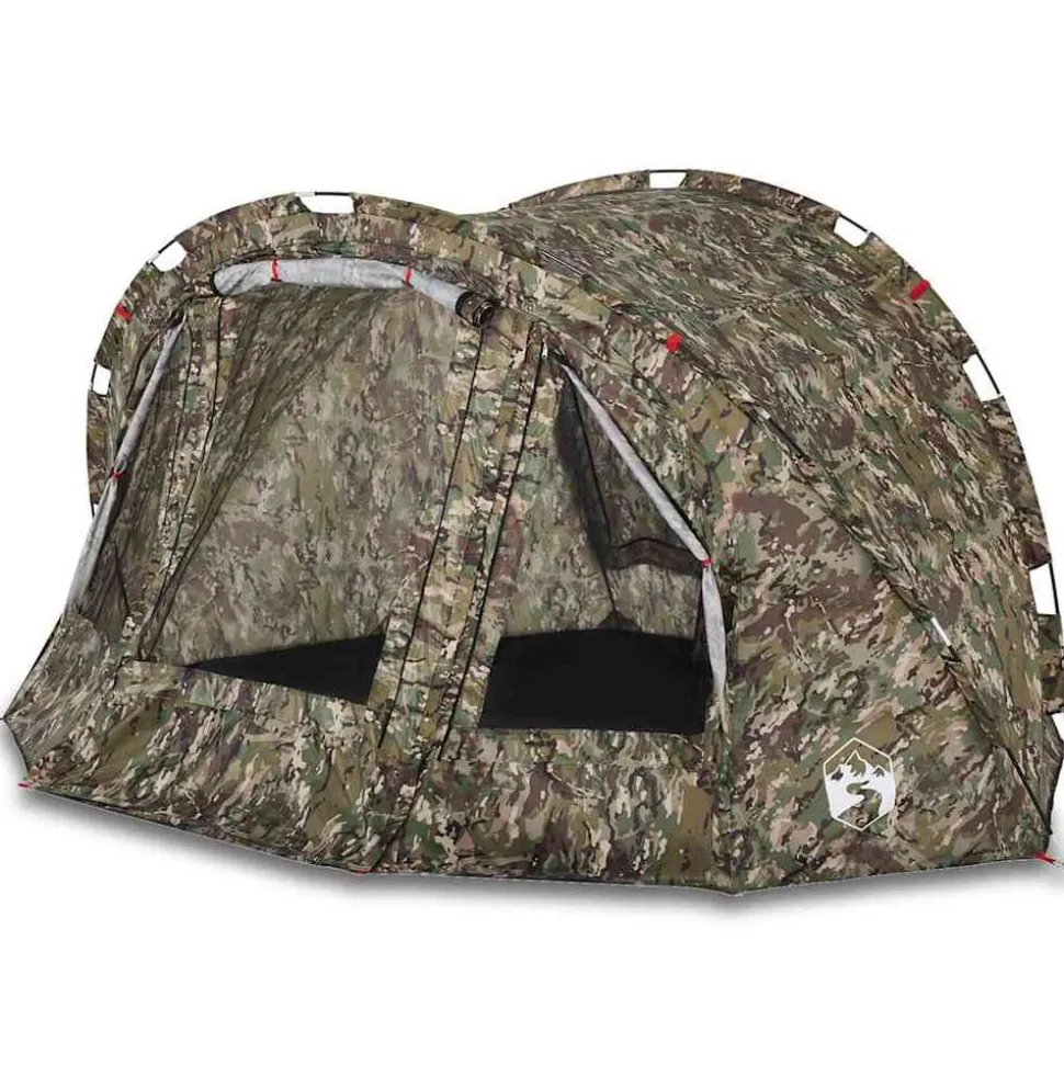 vidaXL Vistent 4-persoons waterdicht camouflage