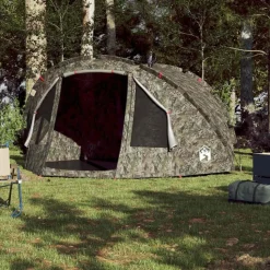 vidaXL Vistent 4-persoons waterdicht camouflage