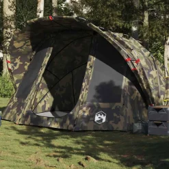 vidaXL Vistent 5-persoons waterdicht camouflage