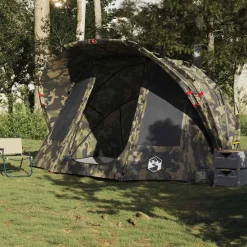 vidaXL Vistent 5-persoons waterdicht camouflage