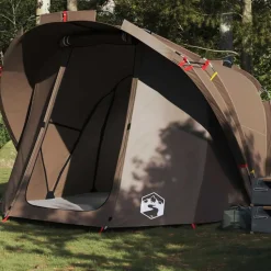 vidaXL Vistent 4-persoons waterdicht bruin