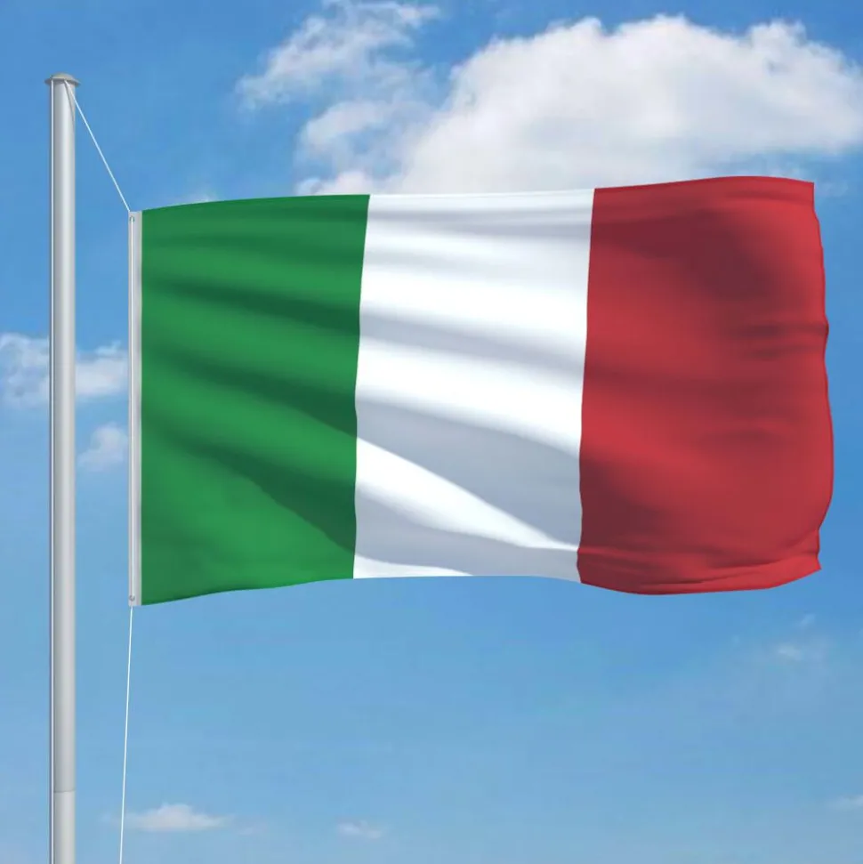 vidaXL Vlag Italië 90x150 cm