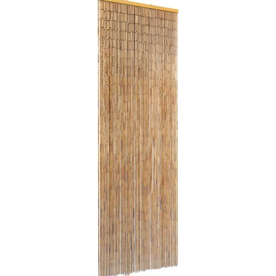 vidaXL Vliegengordijn 56x185 cm bamboe