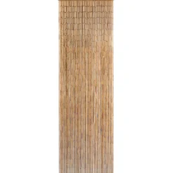 vidaXL Vliegengordijn 56x185 cm bamboe