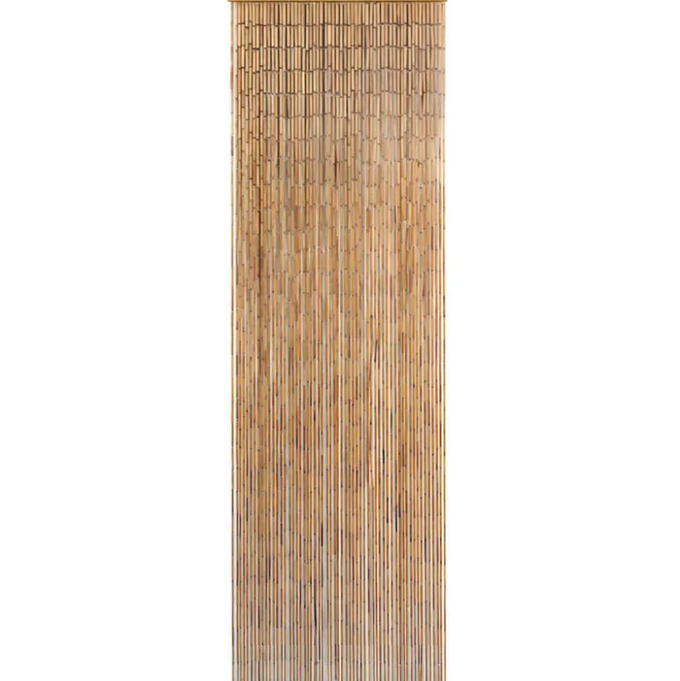 vidaXL Vliegengordijn 56x185 cm bamboe