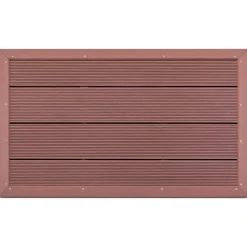 vidaXL Vloerelement voor solardouche 101x63x5,5 cm HKC bruin
