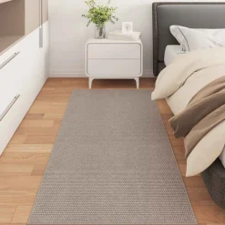 vidaXL Vloerkleden Rechthoekig LUGO Taupe 80 x 150 cm Polyester