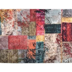 vidaXL Vloerkleed wasbaar 400x300 cm meerkleurig