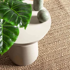 vidaXL Vloerkleed ZIZUR binnen en buiten 80x150 cm jute look