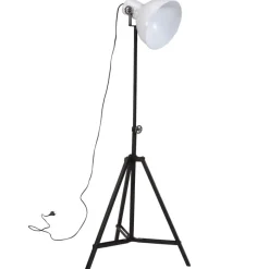 vidaXL Vloerlamp 25 W E27 61x61x90/150 cm wit