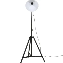 vidaXL Vloerlamp 25 W E27 61x61x90/150 cm wit