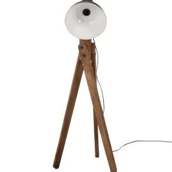 vidaXL Vloerlamp 25 W E27 45x45x120 cm zwart