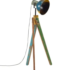 vidaXL Vloerlamp 25 W E27 45x45x120 cm meerkleurig