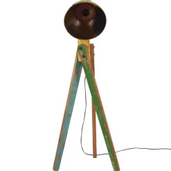 vidaXL Vloerlamp 25 W E27 45x45x120 cm meerkleurig