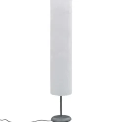 vidaXL Vloerlamp met standaard E27 121 cm wit