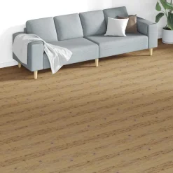 vidaXL Vloerplanken 18 pcs Walnoot Bruin 5,26 m² PVC