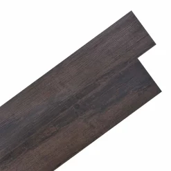 vidaXL Vloerplanken 36 pcs Donkerbruin 5,02 m² PVC