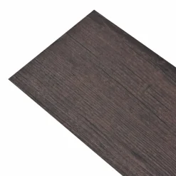 vidaXL Vloerplanken 36 pcs Donkerbruin 5,02 m² PVC