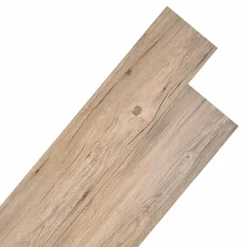 vidaXL Vloerplanken 18 pcs Bruin 5,26 m² PVC