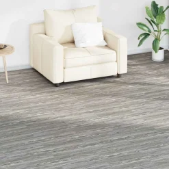 vidaXL Vloerplanken 36 pcs Donkergrijs 5,02 m² PVC
