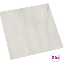 vidaXL Vloerplanken 55 pcs Crème 5,11 m² PVC