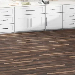 vidaXL Vloerplanken 36 pcs Gestreept bruin 5,02 m² PVC