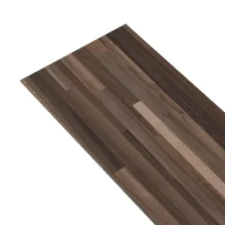 vidaXL Vloerplanken 36 pcs Gestreept bruin 5,02 m² PVC