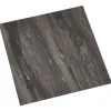 vidaXL Vloerplanken 55 pcs Donkergrijs 5,11 m² PVC