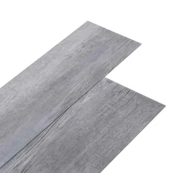 vidaXL Vloerplanken 36 pcs Grijs 5,02 m² PVC