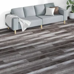 vidaXL Vloerplanken 18 pcs Bruin 5,26 m² PVC