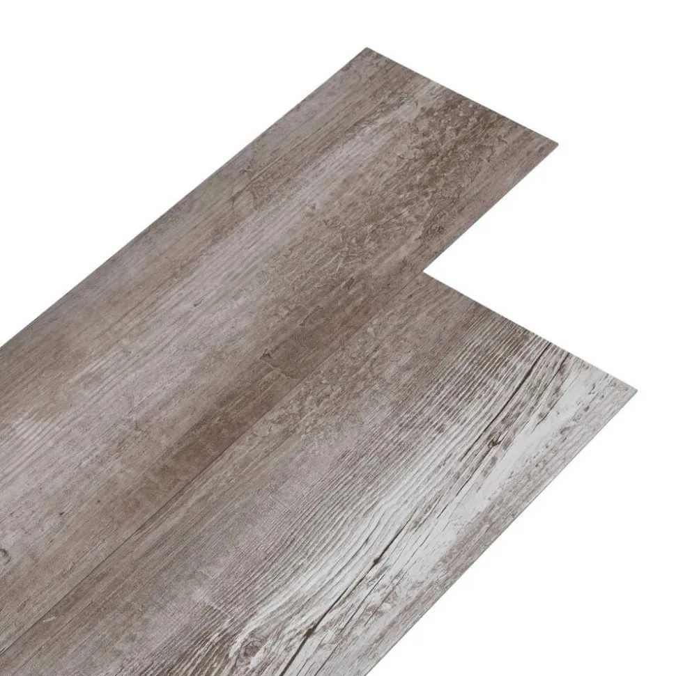 vidaXL Vloerplanken 36 pcs Bruin 5,02 m² PVC