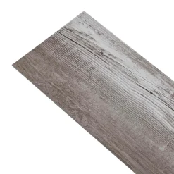 vidaXL Vloerplanken 36 pcs Bruin 5,02 m² PVC