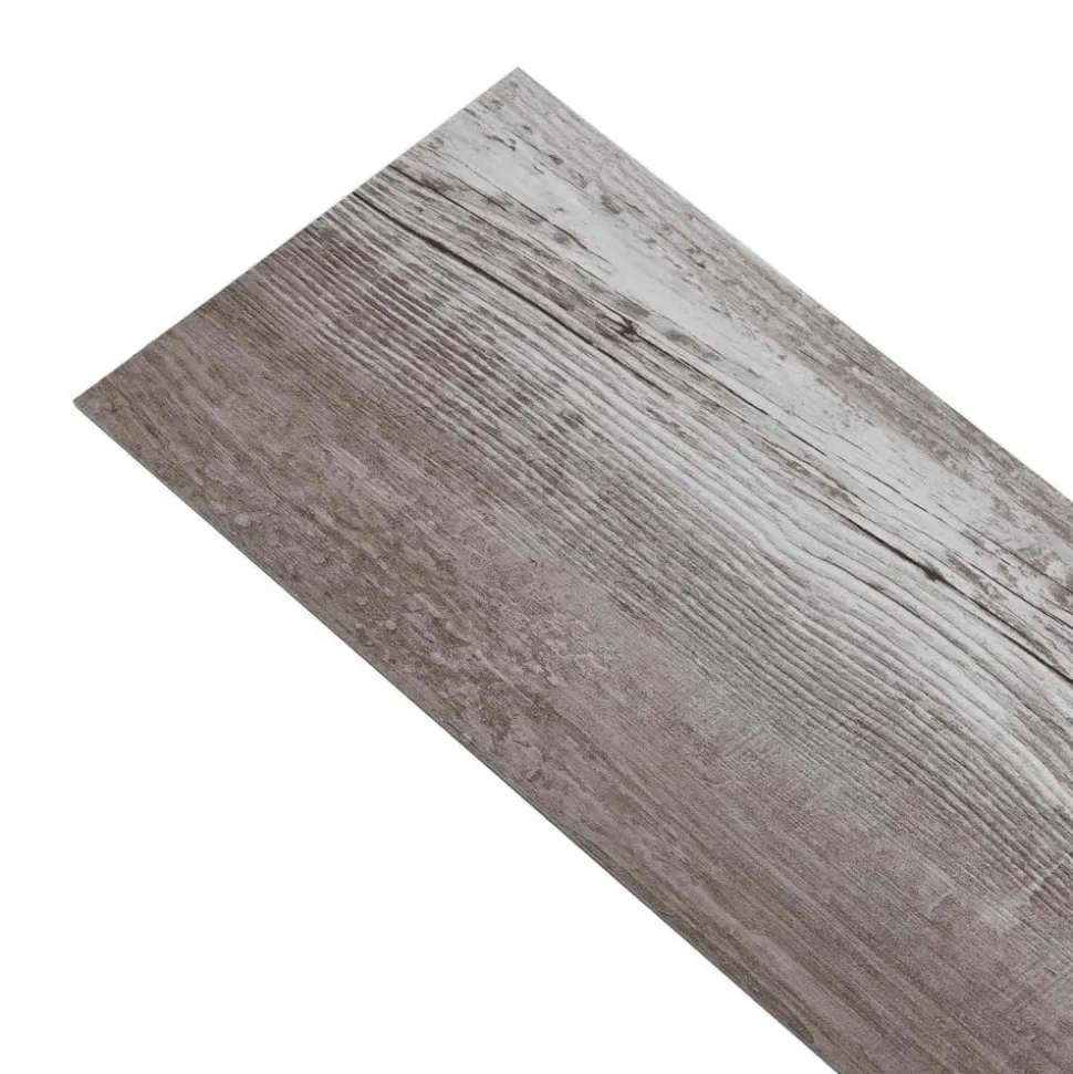 vidaXL Vloerplanken 36 pcs Bruin 5,02 m² PVC