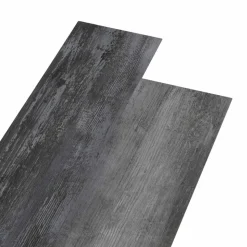 vidaXL Vloerplanken 18 pcs Grijs 5,26 m² PVC