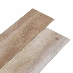 vidaXL Vloerplanken 36 pcs Bruin 5,02 m² PVC